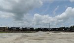5 EMD's bringing an Auto train from the local BMW factory in Greer.